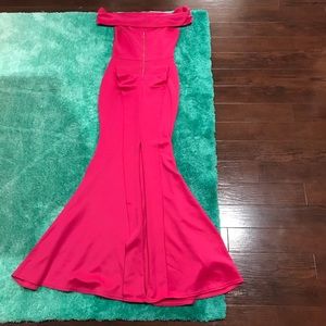 Unused beautiful off shoulders evening dress